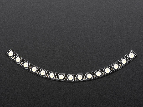 디바이스마트,LED/LCD > LED 인테리어조명 > 장식용 LED,Adafruit,NeoPixel 1/4 60 Ring - 5050 RGBW LED w/ Integrated Drivers - Natural White - ~4500K [ada-2874],1/4 60 LED RGBW 네오픽셀 링 Natural White 버전입니다. 하나의 원을 만들기 위해서는 4개부분이 필요합니다.