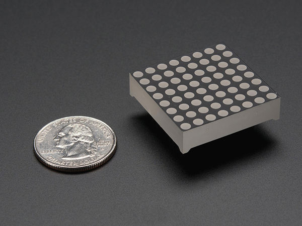 디바이스마트,LED/LCD > FND/도트매트릭스 > 도트매트릭스 > 8X8 도트매트릭스,Adafruit,Small 1.2' 8x8 Ultra Bright Yellow-Orange LED Matrix - KWM-30881CUYB [ada-1046],배열 : 8x8 / 사이즈 : 32x32x7mm / 전압 : 2.1V / 전력 : 70mW / 픽셀 : 64 / 색상 : 오렌지,옐로우(Orange,Yellow) / : 64