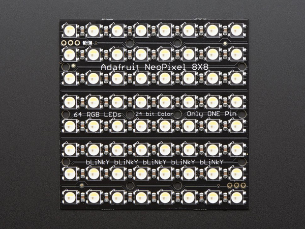 디바이스마트,LED/LCD > FND/도트매트릭스 > 도트매트릭스 > 8X8 도트매트릭스,Adafruit,Adafruit NeoPixel NeoMatrix - 64 RGBW - Natural - ~4500K [ada-2871],배열 : 8x8 / 사이즈 : 71x71x3mm / 전압 : 5V / 픽셀 : 64 / 색상 : RGBW,내츄럴화이트(Natural White) / : 64