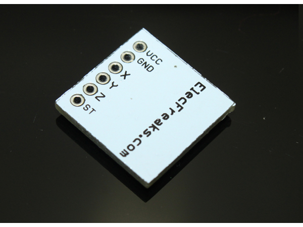 디바이스마트,MCU보드/전자키트 > 센서모듈 > 가속도/자이로/지자기센서 > 가속도센서,ELECFREAKS,3축 가속도 센서 모듈 Triple Axis Accelerometer - ADXL335 BK-ADXL335 [EF03049],Analog Devices사 ADXL335 기반 아두이노 호환 3축 가속도 센서 / low noise 및 저전력 (320uA)