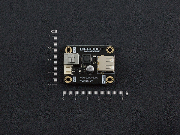 디바이스마트,MCU보드/전자키트 > 전원/신호/저장/응용 > 레벨컨버터/전압관리,DFROBOT,DC-DC Boost Module (0.9-5V) [FIT0471],* Input Voltage: 0.9 V to 5 V * Output Voltage: 5 V * maximum output current is up to 500 ~ 600 mA