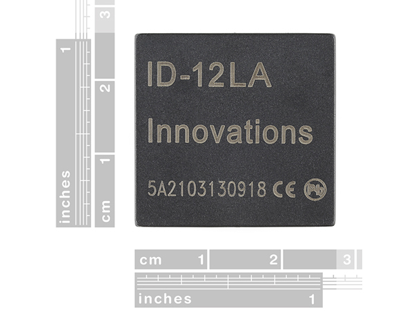 디바이스마트,오픈소스/코딩교육 > 아두이노 > 통신모듈,SparkFun,RFID 리더, RFID Reader ID-12LA (125 kHz) [SEN-11827],안테나가 내장된 제품으로 125KHz RFID 카드를 읽을 수 있습니다.