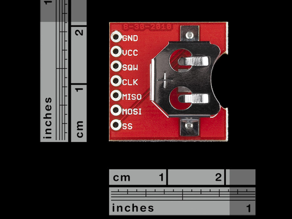디바이스마트,MCU보드/전자키트 > 버튼/스위치/제어/RTC > RTC/타이머,SparkFun,SparkFun DeadOn RTC Breakout - DS3234 [BOB-10160],DS3234을 기반으로 한 RTC IC입니다.