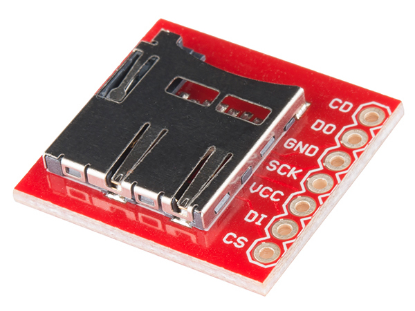 SparkFun microSD Transflash Breakout [BOB-00544]