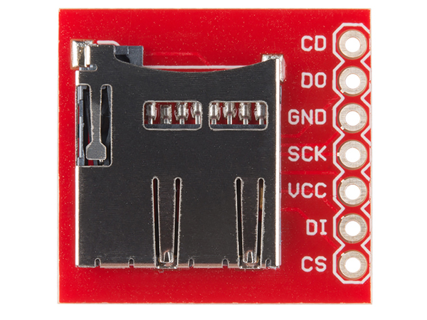 디바이스마트,MCU보드/전자키트 > 전원/신호/저장/응용 > SD/TF/메모리,SparkFun,SparkFun microSD Transflash Breakout [BOB-00544],손톱크기의 마이크로SD 트랜스플레시 소켓입니다. 마이크로SD카드에 데이터를 저장/읽기를 할 수 있습니다.