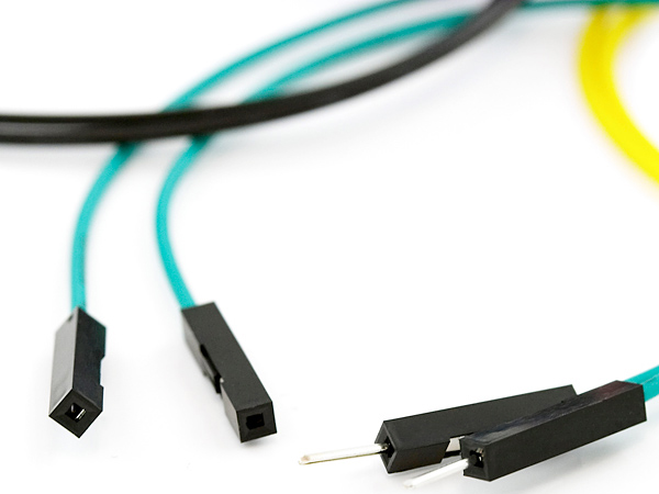 디바이스마트,케이블/전선 > 점퍼/하네스/악어/바나나 > 점퍼 와이어/케이블,SparkFun,점퍼 와이어, Jumper Wires Premium 6inch M/F Pack of 100 [PRT-09139],스파크펀 점퍼 와이어 세트 / M-F 타입 / 길이 : 15cm (6인치) / 수량 : 100개