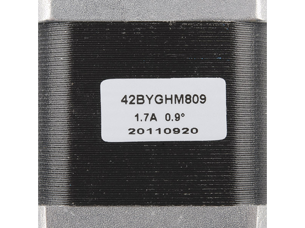 디바이스마트,기계/제어/로봇/모터 > 모터류 > 스텝모터 > 2상 바이폴라 스텝모터,SparkFun,스테핑 모터, Stepper Motor - 68 oz.in (400 steps/rev) [ROB-10846],2상 바이폴라 스테핑 모터입니다.