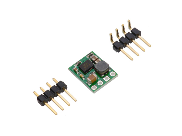 디바이스마트,전원/파워/배터리 > DC-DC 컨버터 모듈 > 강하형 모듈(외장) > 비절연 스위칭 모듈,Pololu,Pololu 3.3V, 500mA Step-Down Voltage Regulator D24V5F3 #2842,외장형 / 고정출력전압 / 1ch 출력 / 강하형 스위칭 컨버터 / 입력전압 : 3V~36V / 출력전압 : 3.3V / 출력전류 : 500mA / 변환효율 : 80%~93% / 스위칭 주파수 : 500kHz / 입력단자 : 스루홀 / 출력단자 : 스루홀 / 패키지 : PCB