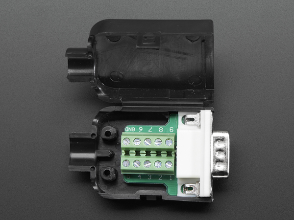 디바이스마트,커넥터/PCB > I/O 커넥터 > 젠더류 > 모니터(영상),Adafruit,DE-9 (DB-9) Male Plug to Terminal Block Breakout [ada-3123],터미널 블럭 보드에 연결이 가능한 DE-9 플러그입니다. 