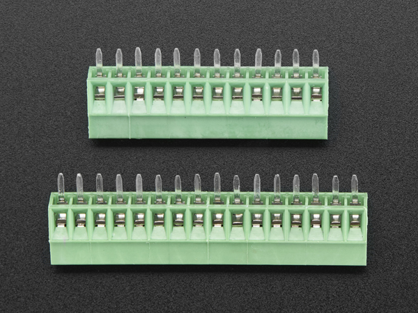 디바이스마트,커넥터/PCB > 터미널블럭 > 소형(결합) 타입,Adafruit,Feather 0.1' Pitch Terminal Blocks [ada-3173],Adafruit Feather 보드에 연결 가능한 0.1 피치 터미널 블럭입니다.