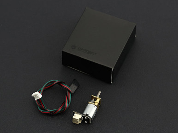 디바이스마트,기계/제어/로봇/모터 > 모터류 > DC모터 > 소형DC모터,DFROBOT,금속 DC 기어 모터 (with Driver - 75:1) [DFR0399],소형DC모터 / 전압 3.5V-8V / 감속비 30:1 / PWM 주파수 500Hz