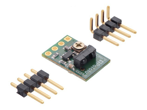 디바이스마트,MCU보드/전자키트 > 센서모듈 > 라이다/거리/초음파/라인 > 거리/근접센서,Pololu,Pololu 38 kHz IR Proximity Sensor, Fixed Gain, High Brightness #2578,Fixed-gain, 38 kHz 적외선 근접 센서 모듈 / 5V에서 16mA 소모 / 최대 60cm 측정 가능