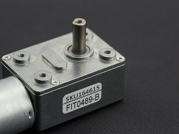 디바이스마트,기계/제어/로봇/모터 > 모터류 > 웜기어드 모터,DFROBOT,터보 금속 기어 웜 모터 - 6V 40RPM 10kg/cm [FIT0489-B],동작전압 : 3 ~9 V, 정격전압 : 6V, 무부하속도 : 40 RPM,  기어비 : 1:150 무게 : 160g