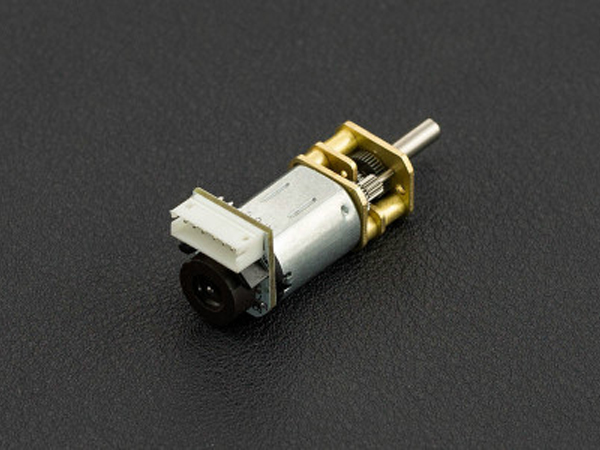 소형 금속 기어드 모터 (인코더포함) - 6V 105RPM 150:1 [FIT0484]