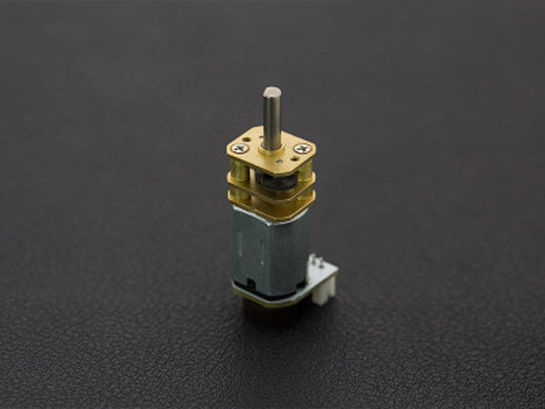 디바이스마트,기계/제어/로봇/모터 > 모터류 > DC기어드모터 > 일반기어,DFROBOT,소형 금속 기어드 모터 (인코더포함) - 6V 105RPM 150:1 [FIT0484],정격전압 : 6V, 모터속도 : 15000 RPM, 기어비 : 150:1, 감속기 길이 : 9mm, 무부하속도 : 105  RPM @ 6V , 무게 : 18g / DFROBOT