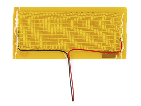 디바이스마트,스위치/부저/전기부품 > 지원부품 > 히터/열풍/열선,SparkFun,발열 패드 Heating Pad - 5x15cm [COM-11289],Polyester filament, Micro Metal Conductive Fiber / Voltage: 5V DC / Current: ~600mA (~8.3Ω) / 5 x 15 cm