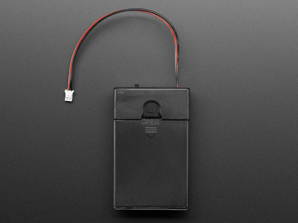 디바이스마트,전원/파워/배터리 > 배터리/배터리홀더 > 배터리홀더 Holder > AA용 홀더,Adafruit,3 x AA Battery Holder with On/Off Switch, JST, and Belt Clip [ada-3287],3.3 ~ 4.5V의 전압을 공급하는데 적절한 3개의 AA사이즈 배터리 홀더 / 옷 등에 쉽게 고정시킬 수 있는 클립이 장착되어 있어 웨어러블 프로젝트 등에 적합 / On-Off 스위치 / 케이블 : JST-PH 2pin 커넥터, 15cm 길이(6인치)