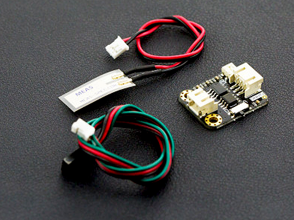 디바이스마트,MCU보드/전자키트 > 센서모듈 > 기울기/진동/충격/터치 > 충격/충돌/진동센서,DFROBOT,피에조 진동 센서모듈 Flexible Piezo Film Vibration Sensor [SEN0209],압전필름, 컨버터 보드, 3핀 케이블 구성으로 이루어진 아두이노 호환 피에조 진동 센서입니다. 진동, 유연성, 충격 및 터치등을 감지 할 수 있습니다. / 재고소진시 납기 1주