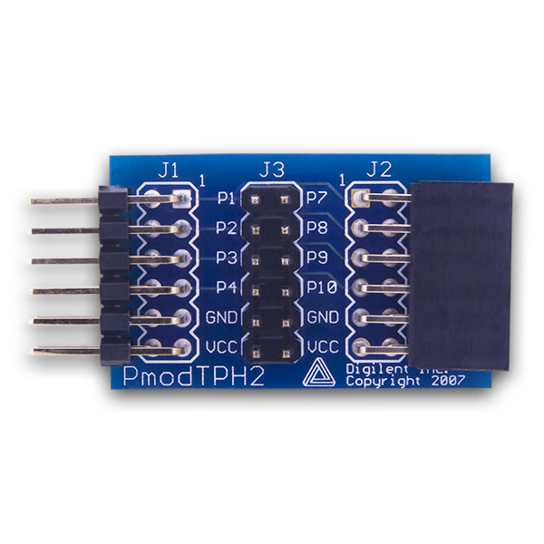 디바이스마트,MCU보드/전자키트 > 프로세서/개발보드 > Digilent > Pmod Modules,Digilent,PmodTPH2: 12-pin Test Point Header 410-135,410-135 / 손쉽게 GPIO 각 핀을 통과하는 신호를 테스트할 수 있는 12개의 외부 핀헤더 / 3.3 cm × 2.0cm