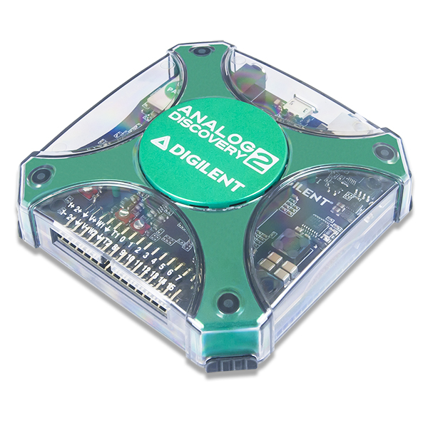 Analog Discovery 2: 100MS/s USB Oscilloscope, Logic Analyzer and Variable Power Supply 410-321