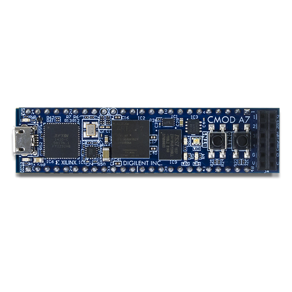 디바이스마트,MCU보드/전자키트 > 프로세서/개발보드 > Digilent > FPGA 및 Embedded,Digilent,Cmod A7-35T: Breadboardable Artix-7 FPGA Module 410-328-35,410-328-35 / Xilinx Artix-7 FPGA / 작고, 브레드보드 친화적인 48핀 보드 / USB-JTAG Programming Circuitry