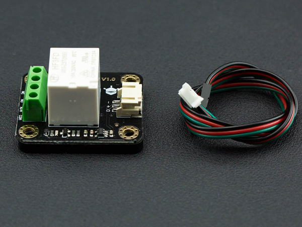 디바이스마트,MCU보드/전자키트 > 전원/신호/저장/응용 > 릴레이,DFROBOT,아두이노 디지털 10A 릴레이 모듈 [DFR0473],아두이노, 라즈베리파이, 라떼판다 호환 / 작동 전압 : 2.8~5.5V / Max Switching Current: 10A / Max Switching Voltage: 35VAC; 30VDC / Rating Load: 10A@35VAC; 10A@28VDC / Max Switching Power: 300W / Gravity: Digital 10A Relay Module