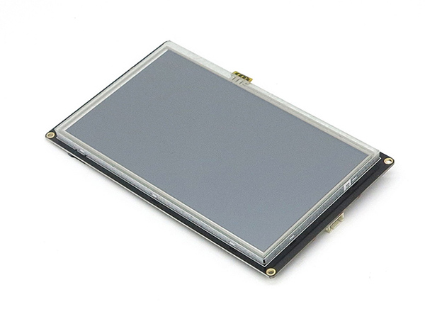 디바이스마트,LED/LCD > LCD COLOR > 칼라터치 LCD패널 > 7인치 컬러터리 LCD패널,Iteadstudio,Nextion HMI LCD, 감압식 터치, 7인치 NX8048K070, 고급형,7인치 HMI 800×480 저항 터치 스크린 디스플레이 / Size : 154.08mm × 85.92mm