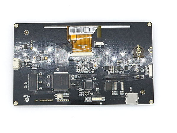 디바이스마트,LED/LCD > LCD COLOR > 칼라터치 LCD패널 > 7인치 컬러터리 LCD패널,Iteadstudio,Nextion HMI LCD, 감압식 터치, 7인치 NX8048K070, 고급형,7인치 HMI 800×480 저항 터치 스크린 디스플레이 / Size : 154.08mm × 85.92mm