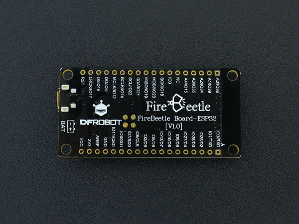 디바이스마트,오픈소스/코딩교육 > 파이썬/IoT 개발 보드 > ESP32,DFROBOT,FireBeetle ESP32 IoT 마이크로컨트롤러 (Wi-Fi & Bluetooth 지원) [DFR0478],FireBeetle 시리즈는 IoT 프로젝트를 위해 특별히 고안된 저전력 마이크로 컨트롤러 입니다, 메인 컨트롤러는 USB 및 3.7V 리튬배터리 두 가지 전원 공급 방식을 지원합니다.