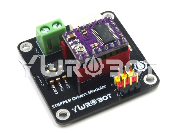 디바이스마트,오픈소스/코딩교육 > 아두이노 > 아두이노 모터/드라이버모듈,YwRobot,DRV8825 스텝 모터 드라이버 모듈 [ELB050411],사이즈 : 42*42*15mm 정격전압 : 5V 출력전압 12-30V