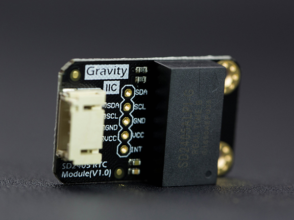 디바이스마트,MCU보드/전자키트 > 버튼/스위치/제어/RTC > RTC/타이머,DFROBOT,I2C SD2405 RTC 모듈 [DFR0469],I2C RTC 모듈은 온도보상, 내부 충전 배터리를 포함한 정밀하고 우수한 제품이며, SD2405AL 칩셋은 산업용 온도 범위에서 사용할 수 있습니다. (-40°C to +85°C)