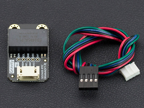 디바이스마트,MCU보드/전자키트 > 버튼/스위치/제어/RTC > RTC/타이머,DFROBOT,I2C SD2405 RTC 모듈 [DFR0469],I2C RTC 모듈은 온도보상, 내부 충전 배터리를 포함한 정밀하고 우수한 제품이며, SD2405AL 칩셋은 산업용 온도 범위에서 사용할 수 있습니다. (-40°C to +85°C)