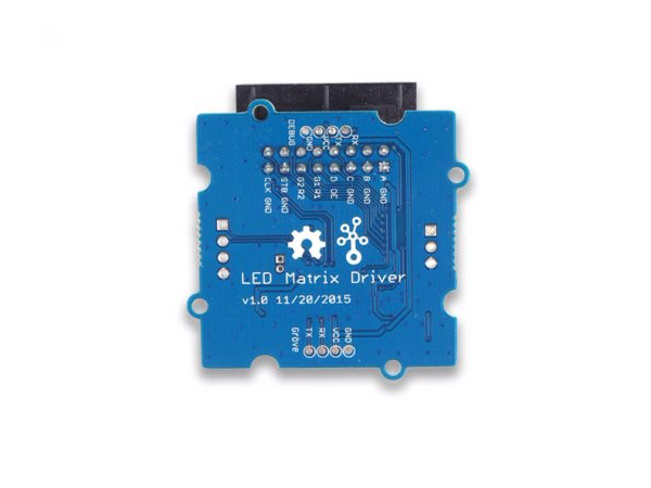 디바이스마트,MCU보드/전자키트 > 디스플레이 > 디머/컨트롤러/드라이버,Seeedstudio,Grove - LED 매트릭스 드라이버 v1.0 [105020013],STM32F103C8T6 칩을 기반으로 하여 64x32 또는 32x16 사이즈의 LED 매트릭스 제어가 가능합니다.