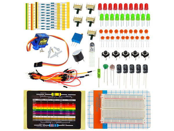 아두이노용 브레드보드 칩 저항 키트 [KT0053]