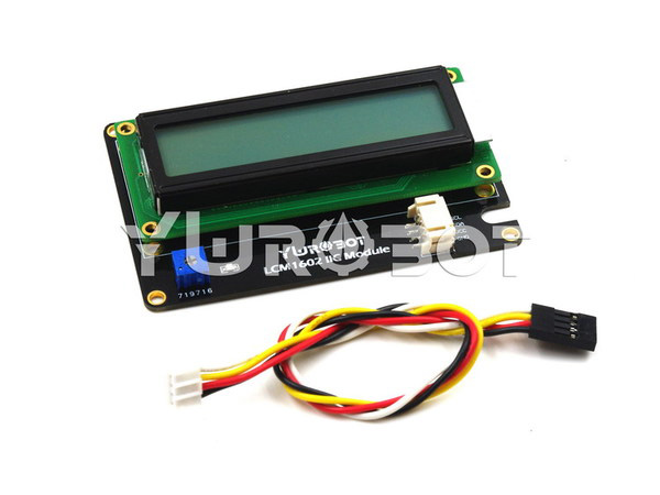 IIC/I2C LCM1602 LCD 모듈 [DIS070011]