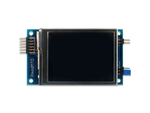 디바이스마트,MCU보드/전자키트 > 프로세서/개발보드 > Digilent > Pmod Modules,Digilent,Pmod MTDS: Multi-Touch Display System 410-341,410-341 / 그래픽 프로세싱을 위한 PIC 32 MZ 마이크로컨트롤러 기반의 2.8인치 터치스크린 디스플레이 Pmod 모듈 / 2점 멀티터치 정전식 터치스크린 / QVGA 해상도(320×240)