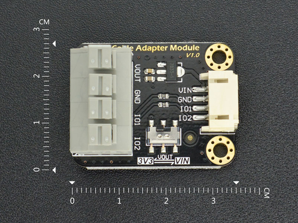 디바이스마트,오픈소스/코딩교육 > 아두이노 > 센서모듈,DFROBOT,4핀 센서 아답터 3.3V/5V Sensor Adapter [FIT0511],어댑터에는 2 종류의 전원 공급 장치, 3.3V 및 5V 전원 스위치가있어 사용하기 쉽고 호환성이 뛰어납니다.