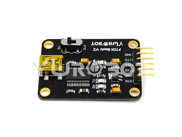 디바이스마트,MCU보드/전자키트 > 개발용 장비 > USB/RS232/RS485 컨버터,YwRobot,아두이노 FTDI Basic V2 /  USB to TTL FT232 컨버터 모듈 [ARD060200],릴리패드, 프로미니 등의 보드는 코드를 업로드하기 위해서는 FTDI모듈을 필요로합니다. 이 제품은 스위치를 통해 3.3V , 5V의 모든 보드에 업로드를 가능하게 해줍니다