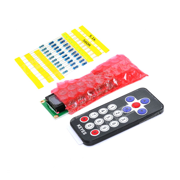 디바이스마트,오픈소스/코딩교육 > 라즈베리파이 > 라즈베리파이 교육용키트,KEYES,라즈베리파이 스탠다드 키트 [SMP0063],라즈베리파이 입문자를 위한 기본형 키트 입니다. GPIO 확장보드, I2C LCD 모듈, LED, 저항, 브레드보드, 리모콘등 필수 구성품으로 엄선한 알뜰 패키지 입니다. (라즈베리파이 별매)