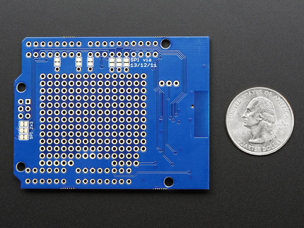 디바이스마트,MCU보드/전자키트 > 통신/네트워크 > 블루투스/BLE,Adafruit,Adafruit Bluefruit LE Shield - Bluetooth LE for Arduino [ada-2746],아두이노와 스마트폰 연결을 위한 블루투스 저에너지 쉴드 /  iOS App  또는 Android App을 사용해 프로토타입화 가능
