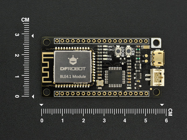 디바이스마트,MCU보드/전자키트 > 통신/네트워크 > 블루투스/BLE,DFROBOT,FireBeetle BLE 4.1 Board (ATMEGA328P) [DFR0492],DFRobot FireBeetle 시리즈는 IOT (Internet of Things) 개발을 위해 설계된 저전력 소모 마이크로 컨트롤러입니다. 안정적인 다이얼로그 블루투스 4.1 칩을 갖추고 있으며, 최대 4Kbyte / s의 전송 속도와 저전력 소모 (25uA POWER DOWN)를 지원합니다.