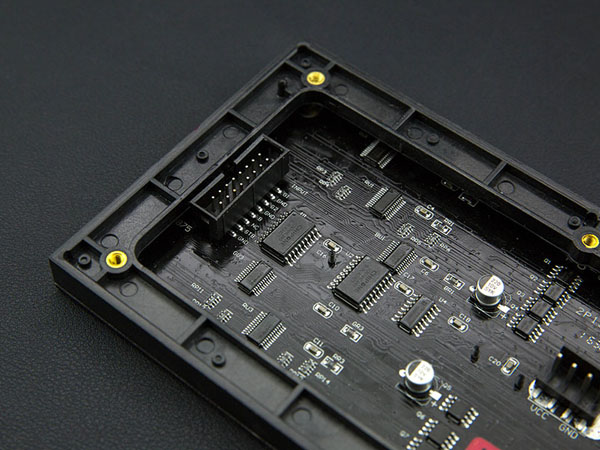 디바이스마트,LED/LCD > FND/도트매트릭스 > 도트매트릭스 > 기타 도트매트릭스,DFROBOT,32x16 RGB LED Matrix Panel (6mm pitch) 매트릭스 패널 [DFR0471],배열 : 32x16 / 사이즈 : 192mmx96mm / 전압 : 5V / 전력 : 500mW / 픽셀 : 512 / 색상 : RGB