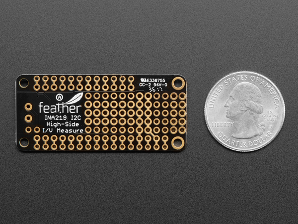 디바이스마트,MCU보드/전자키트 > 음악/앰프/녹음 > 앰프/증폭,Adafruit,Adafruit INA219 FeatherWing [ada-3650],전원 모니터링 문제를 해결해 줄 수 있는 브레이크아웃 보드! / INA219 칩셋 / 1% 오차율 / 'high side' voltage & DC current draw / I2C 통신