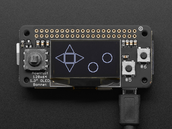 디바이스마트,오픈소스/코딩교육 > 라즈베리파이 > 라즈베리파이 교육용키트,Adafruit,OLED Bonnet Pack for Raspberry Pi Zero - Includes Pi Zero W [ada-3192],라즈베리파이 제로 W 128x64 OLED 보닛 패키지 / 구성품: Raspberry Pi Zero W, Adafruit 128x64 OLED Bonnet for Raspberry Pi, Adafruit Pi Zero Enclosure, Break-away 0.1' 2x20-pin Strip Dual Male Header