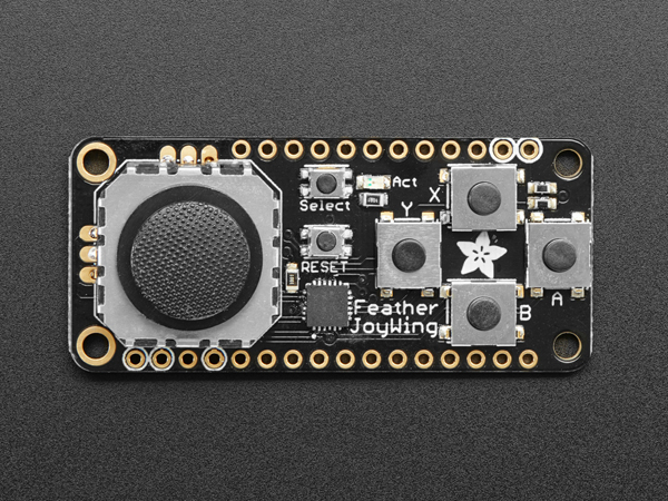 디바이스마트,오픈소스/코딩교육 > 파이썬/IoT 개발 보드 > STM,Adafruit,Adafruit Joy FeatherWing for all Feathers [ada-3632],Arduino, Python 및 CircuitPython 호환 / 보드에 게임 컨트롤러 추가 가능 / 1PCS*wing, 2PCS*0.1인치 header 포함