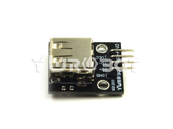 디바이스마트,커넥터/PCB > I/O 커넥터 > USB/IEEE 커넥터 > USB A타입 커넥터,YwRobot,USB to PIN 연결 모듈 (Rightangle 핀헤더) [ELB050208],원하는 디바이스에 USB 인터페이스로 쉽게 연결할 수 있는 모듈입니다.