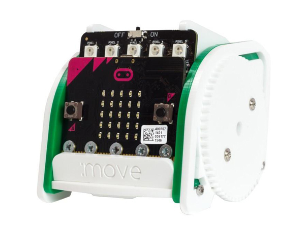 마이크로비트 스마트폰 주행로봇 키트 :MOVE mini buggy kit for micro:bit [KIT-5624]
