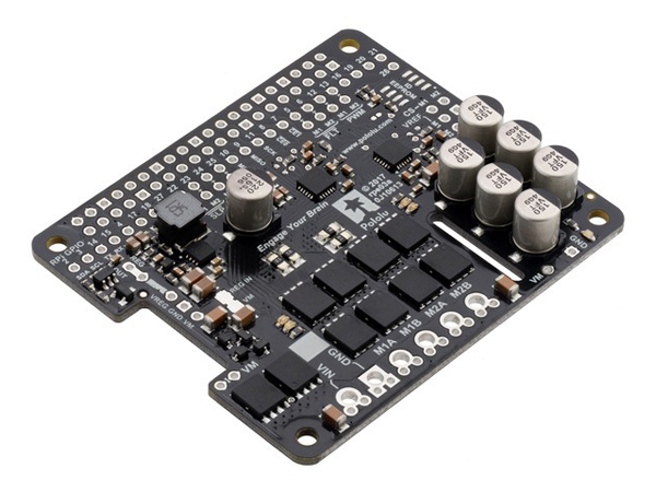 Pololu Dual G2 High-Power Motor Driver 18v22 for Raspberry Pi (Partial Kit) #3754