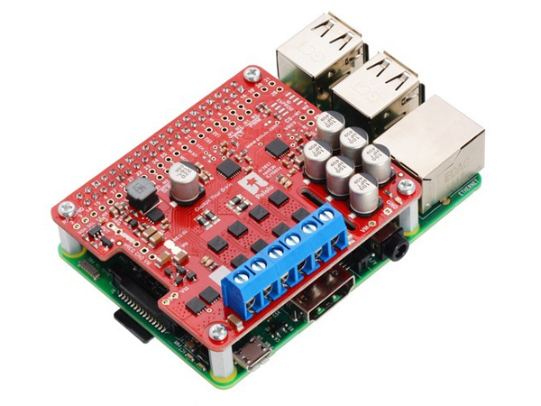 Pololu Dual G2 High-Power Motor Driver 24v14 for Raspberry Pi (Assembled) #3753