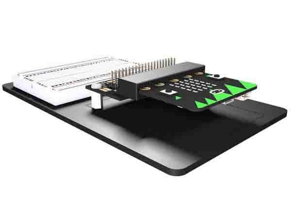 디바이스마트,오픈소스/코딩교육 > Micro:Bit > 마이크로비트 확장/변환보드,Kitronik,마이크로비트 프로토타이핑 시스템 Prototyping system for the micro:bit [KIT-5609],마이크로비트 프로토타이핑 시스템으로 회로를 만들고 실험을 시작할 수 있습니다. / SCL 및 SDA 핀은 보드 가장자리에서 분리되어있어 쉽게 식별 가능 / 프로토 타입 브레드보드와 함께 사용 / 마이크로비트 보드 미포함